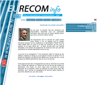 Tablet Screenshot of eurecominfo.eurecom.fr