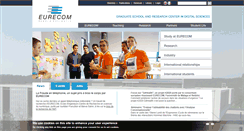 Desktop Screenshot of eurecom.fr