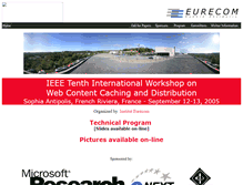 Tablet Screenshot of iwcw05.eurecom.fr