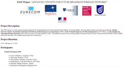 Desktop Screenshot of fast.eurecom.fr